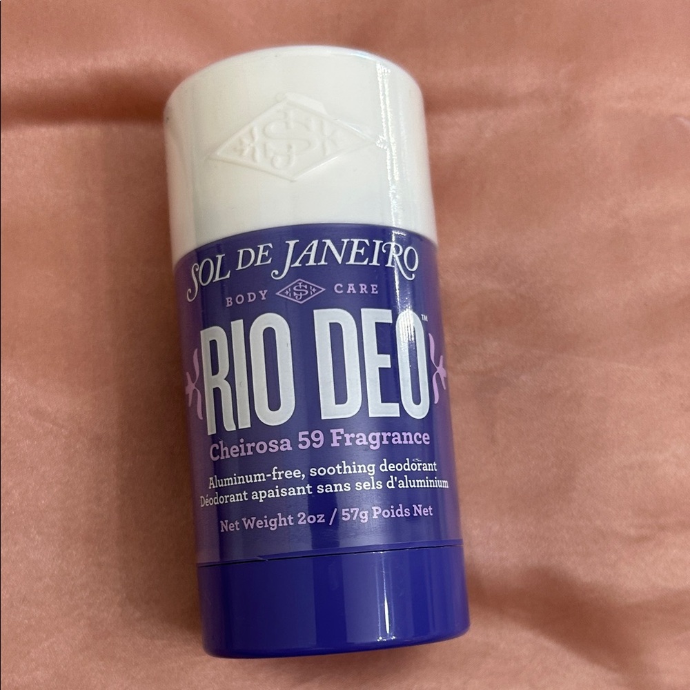 new Sol de Janeiro Rio Deo Cheriosa 59 aluminum free deodorant sealed full size